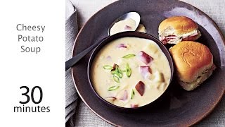 How to Make Easy Cheesy Potato Soup  MyRecipes [upl. by Anavoig254]