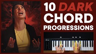 10 Dark Chord Progressions Every Producer Should Know Drill Trap Chords [upl. by Sayers]