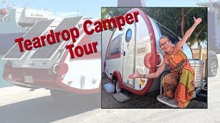 Take a Tour in my Teardrop Camper [upl. by Ligetti267]