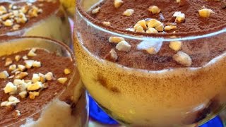 Ricetta per smaltire il Pandoro Tiramisù al bicchiere [upl. by Otxis]