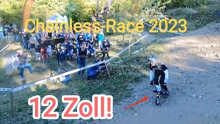 Chainless Race 2023 auf 12quot Kinderfahrrad [upl. by Retsevlis]