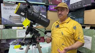 New Powerful Bresser spica 1301000 eq reflector TelescopeUnboxing installation planets deep sky [upl. by Darrell]