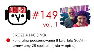 DROZDA i KOSIŃSKI teatralnie podsumowują II kwartał 2024  omawiamy 28 spektakli  lista w opisie [upl. by Drabeck202]