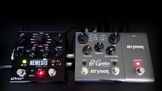 Source Audio Nemesis vs Strymon El Capistan  Delay Comparison [upl. by Anyotal]