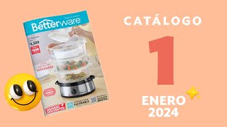 Catálogo Betterware Enero 2024 [upl. by Konyn]