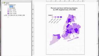 How to create thematic choropleth maps in ArcGIS Part II [upl. by Otir]