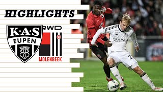 Highlights Matchday 14  KAS Eupen vs RWDM [upl. by Nored430]