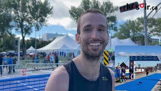 Marathon de Rimouski 2024 François Jarry est encore champion [upl. by Lettie294]