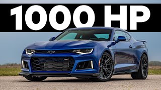 1000 HP Camaro ZL1 Test Drive  THE EXORCIST by HENNESSEY [upl. by Lenehc853]