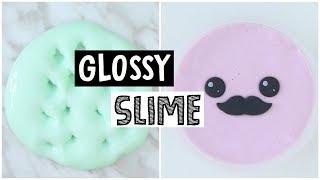 ODDLY SATISFYING DIY GLOSSY SLIME  Viral INSTAGRAM Slime [upl. by Fadil583]