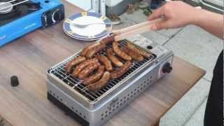 Gasgrill BBQ TRAGBAR [upl. by Doty]