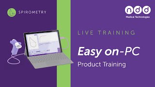 Live spirometry training with the Easy onPC – March 2024 [upl. by Luapleahcim]