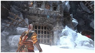 God of War  Thamurs Corpse Gate Puzzle quotnquot Seal Location [upl. by Aimek528]