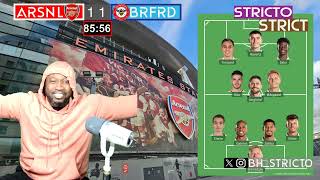 strictostrict Stricto Reaction KAI HAVERTZ Goal  ARSENAL 2  1 Brentford [upl. by Walston277]