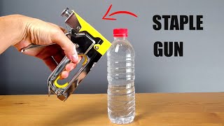 How to Use Manual Staple Gun  Best Crown Stapler for Upholstery and Fencing [upl. by Johannes442]