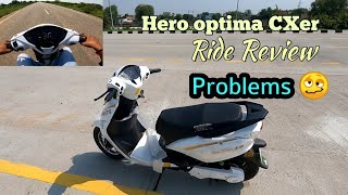 Hero Optima CXer Ride Review  Problems  Top Speed  Its93 [upl. by Eberly]