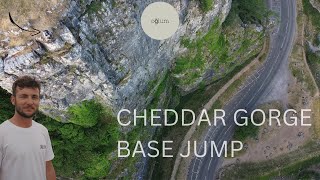 BASE JUMP at CHEDDAR GORGE [upl. by Tsan]