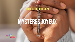 Chapelet du lundi 07 octobre 2024  Mystères joyeux [upl. by Toland]