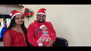 2nd Month Birthday and Christmas Celebrations with Sanvith Prem [upl. by Arraeic]