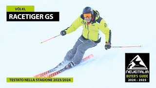 Völkl Racetiger GS – NeveItalia – Ski Test – 20232024 [upl. by Pelaga75]