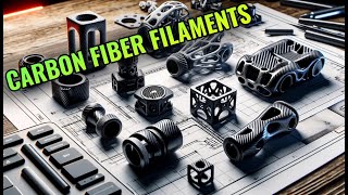 Carbon Fiber 3D Printer Filaments What Are They Good For [upl. by Lorine]