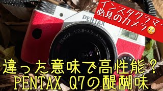 【ミラーレス一眼】【コンデジ】インスタグラマー必見‼️ PENTAXのコンパクトミラーレスQ7の写りは？ ミラーレス一眼 pentax コンパクトデジカメ [upl. by Countess]