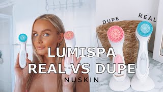 Nuskin LUMISPA REAL VS DUPE Which one is better REVIEW [upl. by Jason]