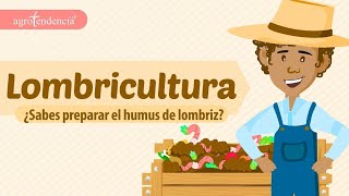 LOMBRICULTURA 🪱 Lombriz roja californiana y el compost  Agroclips [upl. by Lenno]