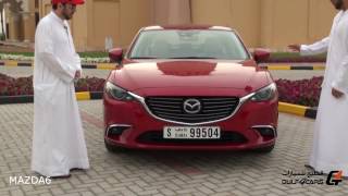 تجربة قيادة مازدا 6 موديل MAZDA 6 test drive 2017 [upl. by Htebazie]