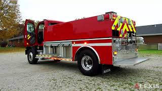 MORRISVILLE FIRE DEPARTMENT ALEXIS 2000 GALLON BADGER TANKER 2439  MORRISTOWN VERMONT [upl. by Fidelity]