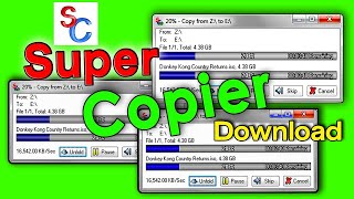 Super Copier Free Download  Installing and Using Guide  How To Use SuperCopy  Download SuperCopy [upl. by Nila845]