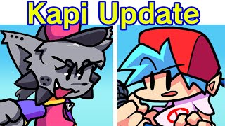 Friday Night Funkin VS Kapi Arcade Showdown V2  Cutscenes FNF Mod Update [upl. by Nodnarb218]