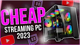 Best Budget STREAMING PC Build in 2023  No FPS Lag  Great Gaming Performance  💜 [upl. by Eehsar964]