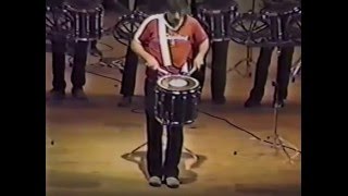 Pat Petrillo DCI Snare Solo PASIC 1982 [upl. by Aronas]