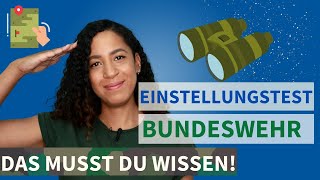 Einstellungstest Bundeswehr Das musst du wissen 2024 einstellungstest bundeswehr lernen [upl. by Nyleuqcaj728]