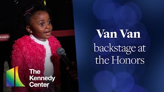 5year old Van Van backstage at the 46th Kennedy Center Honors 2023 [upl. by Nancey]