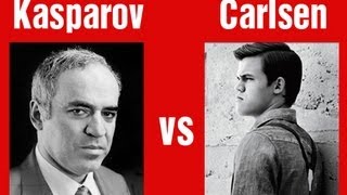 Garry Kasparov vs Magnus Carlsen [upl. by Marna]