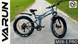 VARUN M261 Pro  Folding Electric Bike 500W 48V  40 Kmh top speed  Autonomy 90 Km [upl. by Elocen]