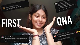 My First QNA Video  like subscribe vlog qna  Trishabag [upl. by Dayiz54]