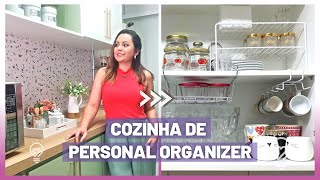 TOUR completo da minha COZINHA Organização de todos os armários gavetas e a Decoração✨ [upl. by Lenrad477]