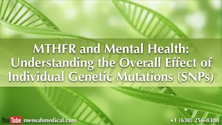 MTHFR and Mental Health Understanding the Overall Effect of Individual Genetic Mutations SNPs [upl. by Dewhirst]