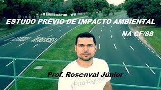 DICA 3 Licenciamento Ambiental EIARIMA Prof Rosenval Júnior [upl. by Nauqed]