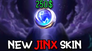 Arcane Fractured Jinx Exalted Skin League Gacha System Arcane Season 2 and more [upl. by Llerol287]