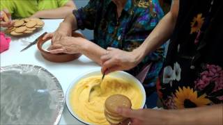 Receta casera de brazo de gitano con galletas María [upl. by Skelton386]