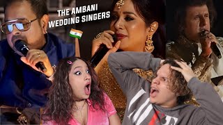 Latinos react to UNREAL Shreya Ghoshal Performance ft AR Rahman at Ambani Wedding [upl. by Nonad]