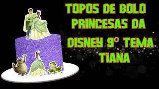 SÉRIE TOPO DE BOLO PRINCESAS DA DISNEY TIANA [upl. by Toulon]