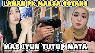 Panik  Mas Iyun Sampai Tutup Mata saat Cewek ini Maksa Goyang Depan Mas Iyun  BUnda Amak Mantau [upl. by Bremer]