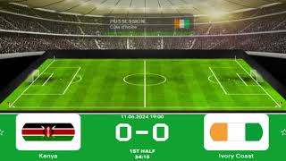 Kenya vs Ivory Coast 2026 Fifa World Cup Qualifiers AFC Football Match Highlights PLSS 206 [upl. by Nomannic133]