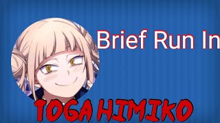 A Brief Run In with Toga  ASMR RP [upl. by Leunad]