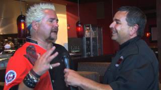 Guy Fieri and Steve Harwell at Johnny Garlics in Dublin CA [upl. by Nihi865]